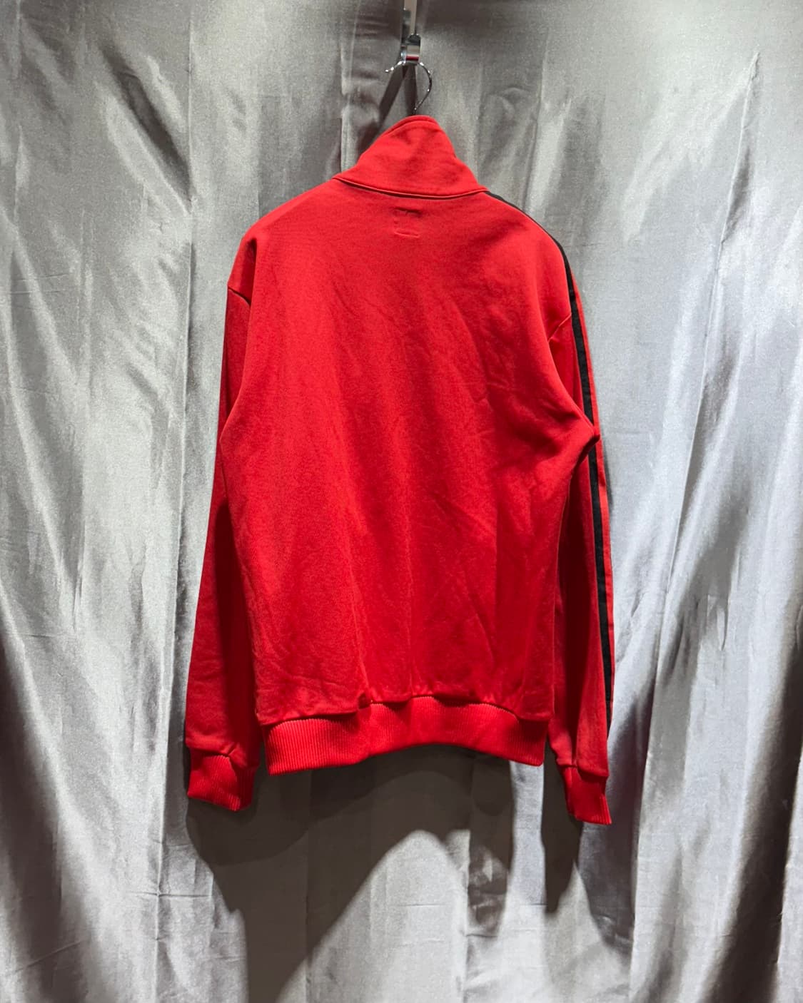 M 아디다스 파이어버드 스펠링 로고 레드 트랙탑 상품이미지3