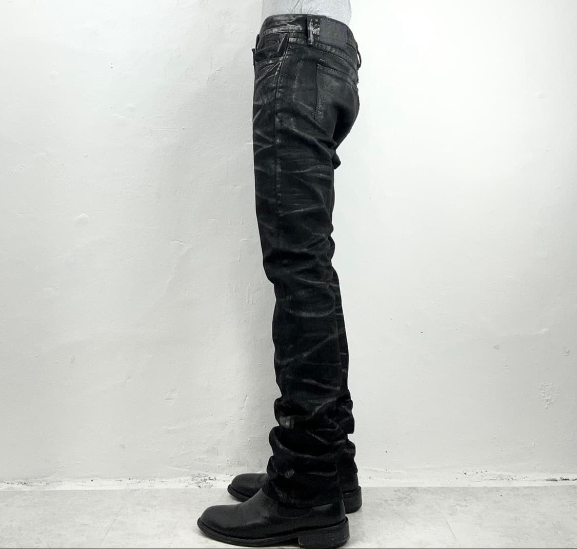 Civarize Metallic Coated Wrinkle Denim  상품이미지3
