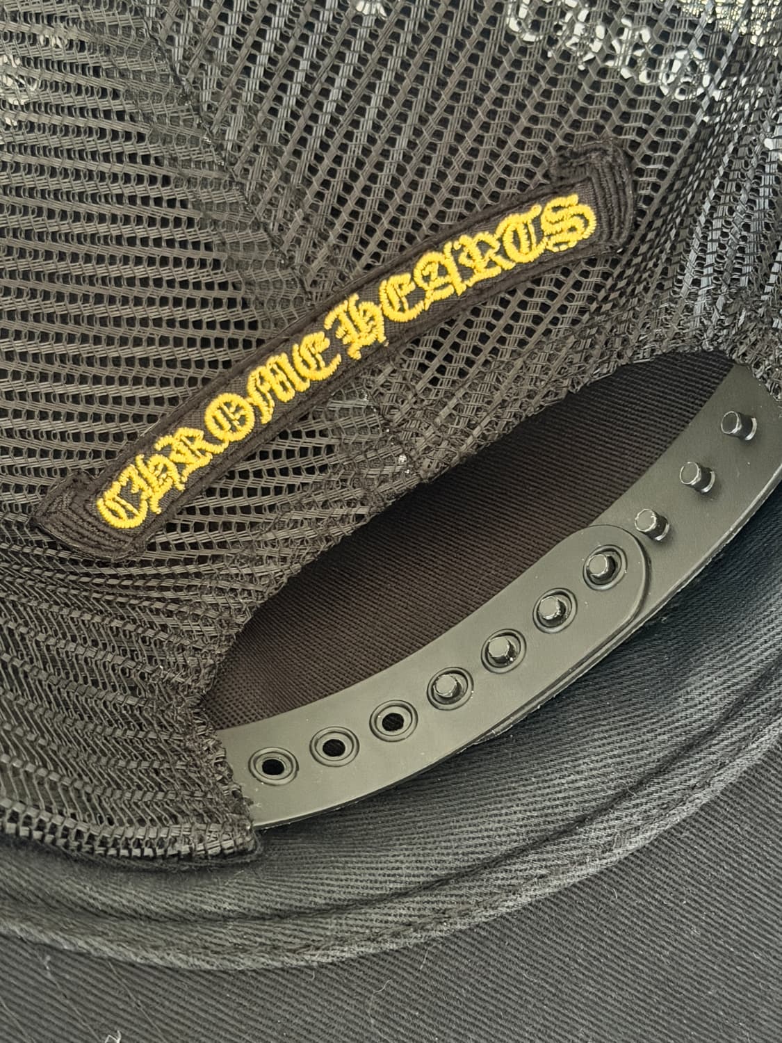 크롬하츠 블랙 메쉬캡 상품이미지2