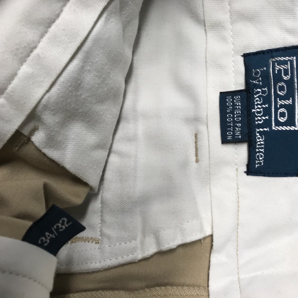 폴로 랄프로렌 베이지 치노 팬츠 34/32 상품이미지6