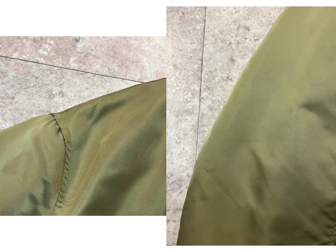 오리지날 90's usa MA1 울파일 항공자켓 S #csz1992 상품이미지10