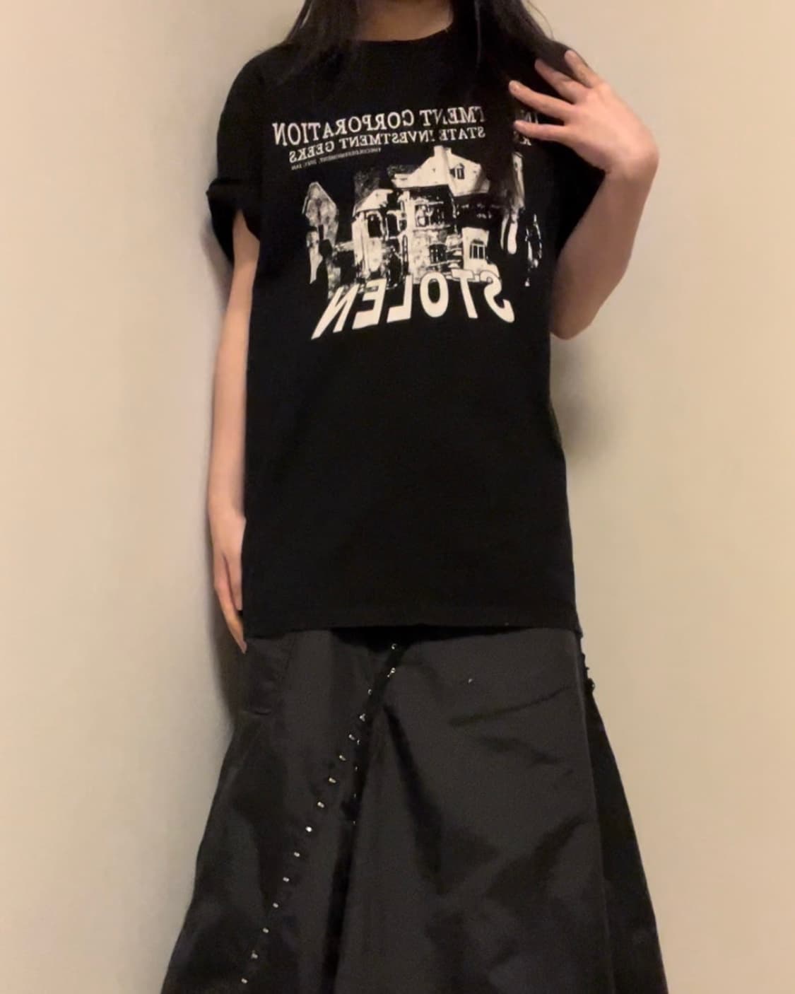 THE COLDEST MOMENT printing T-shirt 상품이미지2