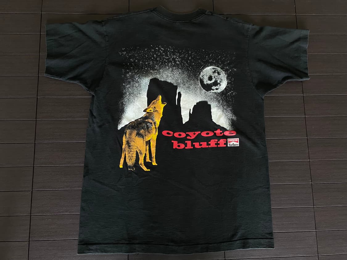 (XL) 90s 빈티지 말보로 코요테 티셔츠 상품이미지1