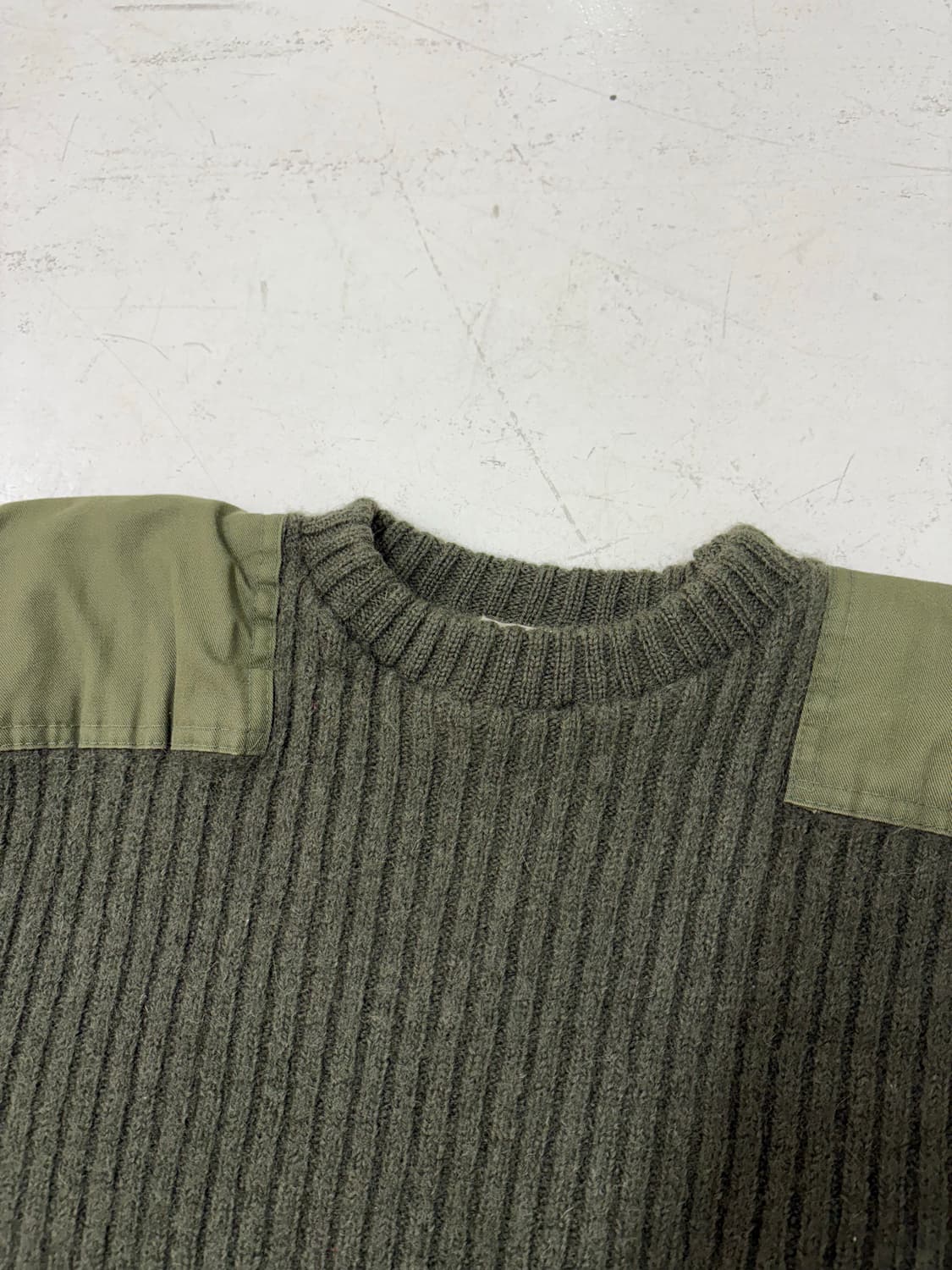 80‘s British Army Commando Wool sweater. 상품이미지4