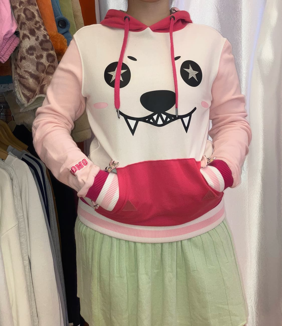 악마 강아지 후드 상품이미지2