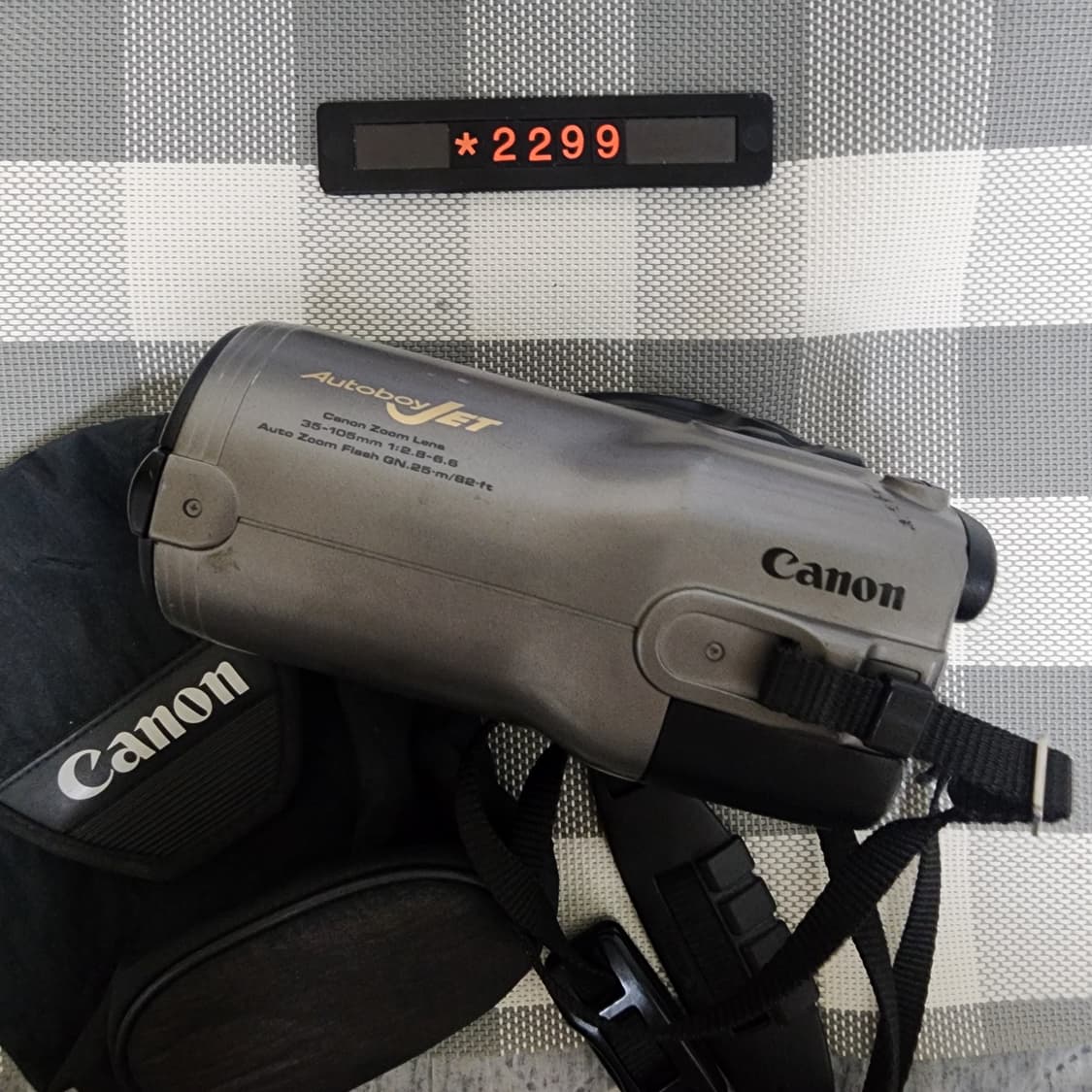 캐논 오토보이 제트 필름카메라 리모컨 파우치 포함 상품이미지4