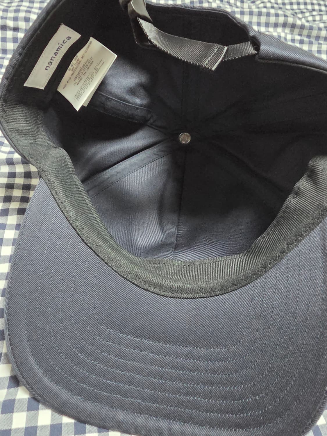 나나미카 치노 볼캡 네이비 상품이미지4