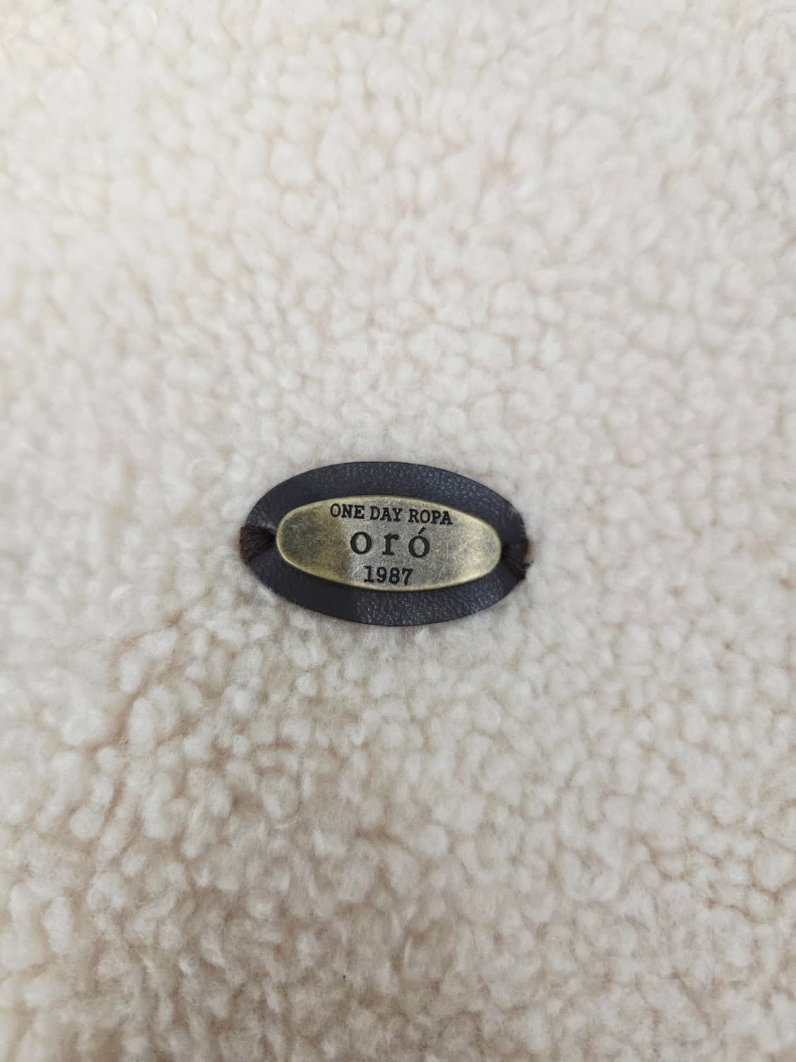 oro(오로) ONE DAY ROPA 플리스 뽀글이 자켓 상품이미지7