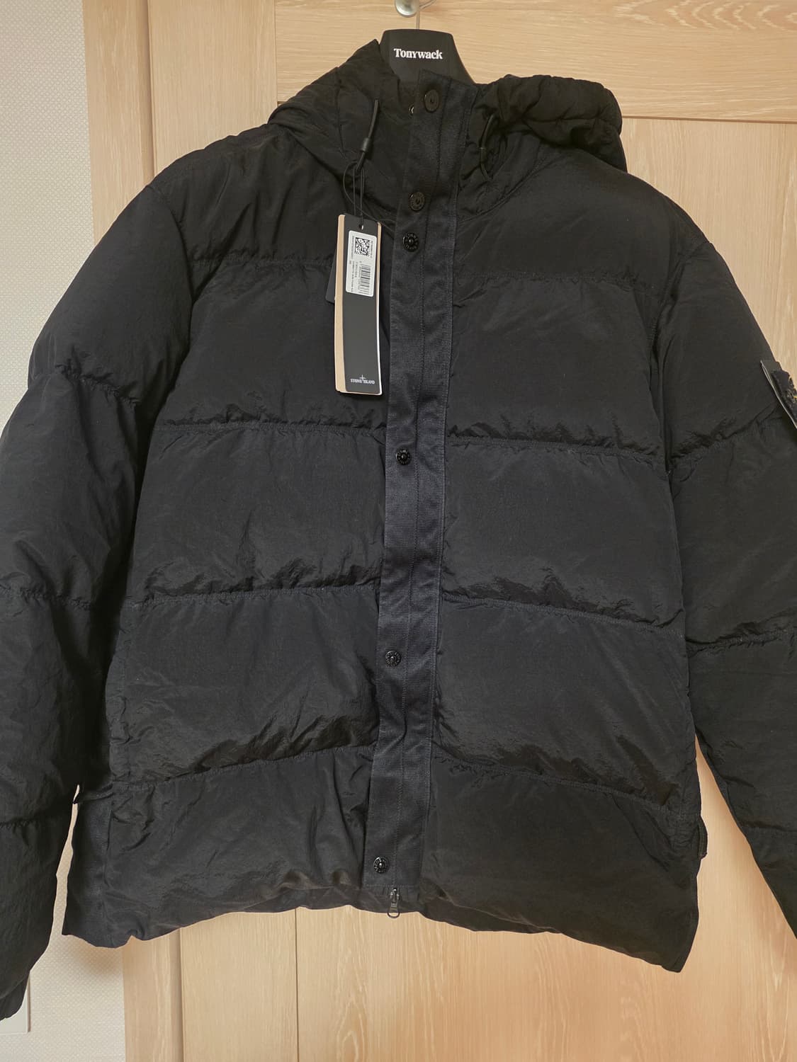 [24FW/XL] 스톤아일랜드 나일론 메탈 에코닐 후드 다운 패딩 자켓 상품이미지2