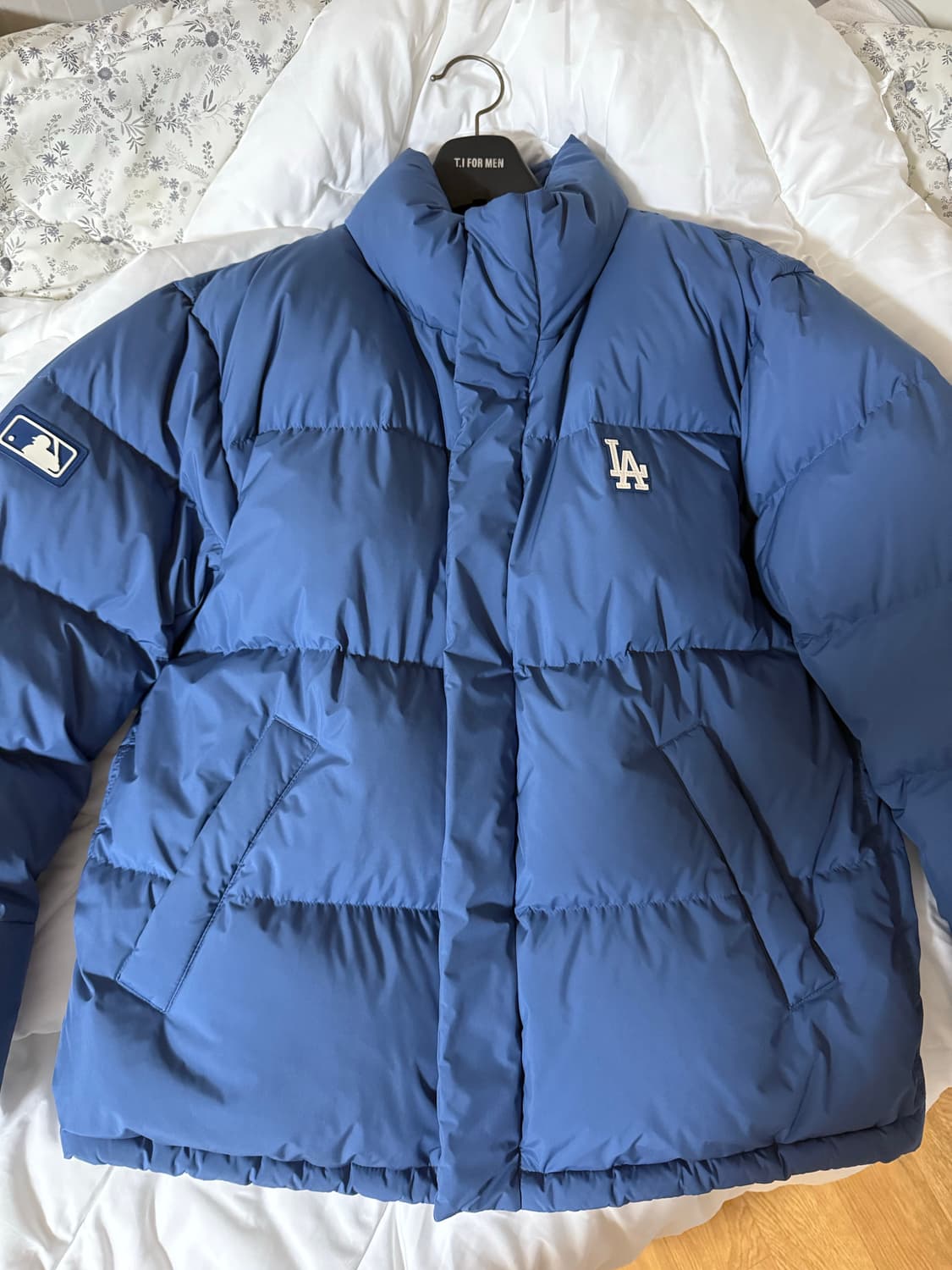 mlb 베이직 덕다운 숏패딩  상품이미지2