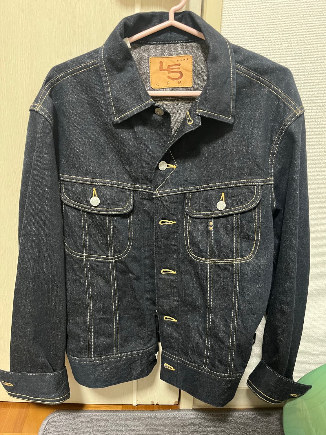 45R 흑청데님자켓 상품이미지1