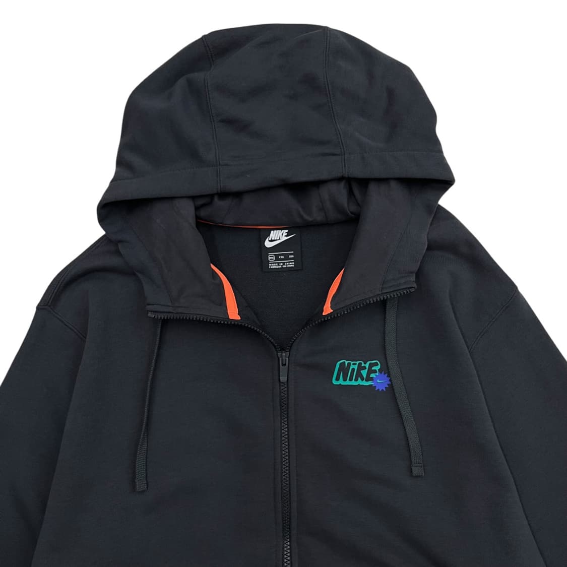 나이키 저스트두잇 백 패치 차콜 후드집업 2XL 상품이미지5