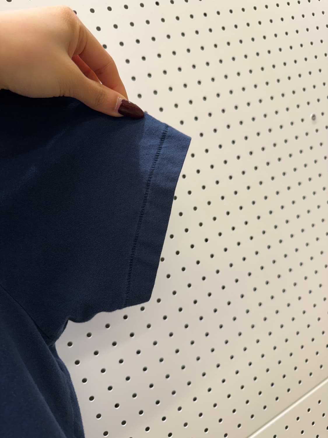 디젤 스컬 프린트 반팔 티셔츠 네이비 U1612 상품이미지4