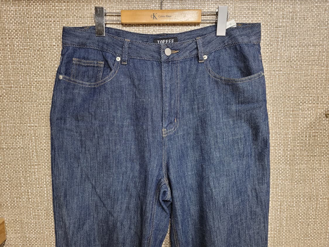 XL 토피 와이드핏 청바지 빅사이즈  상품이미지2