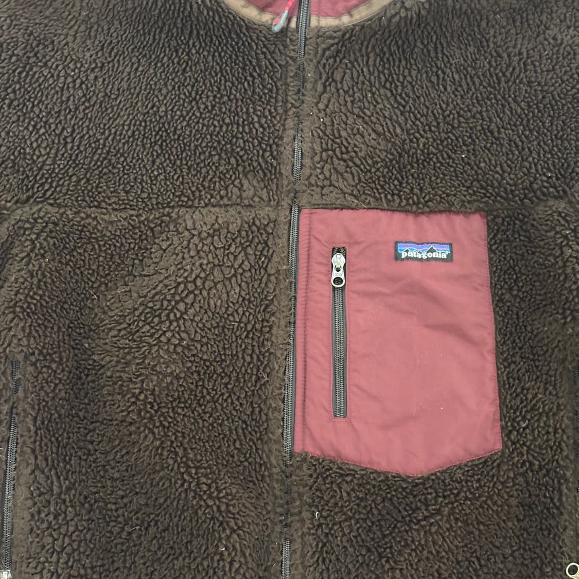 11s 파타고니아 레트로 플리스 후리스 딥파일 브라운 상품이미지3