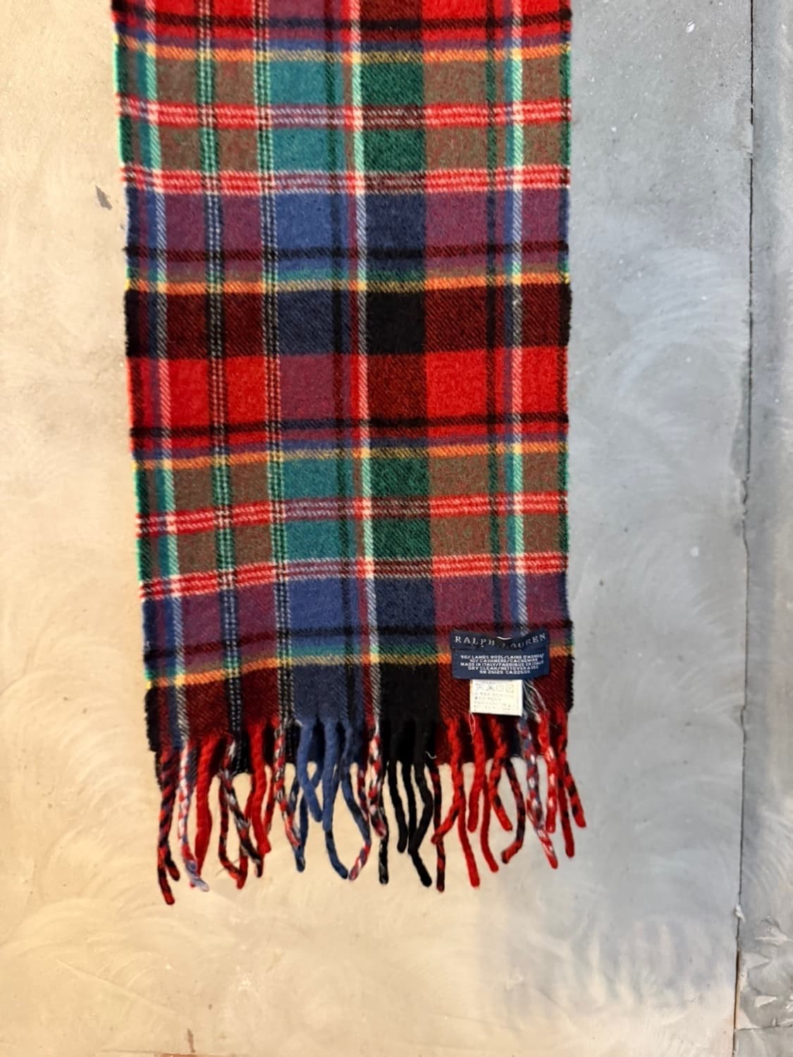 랄프로렌 램스울 캐시미어 머플러 상품이미지8