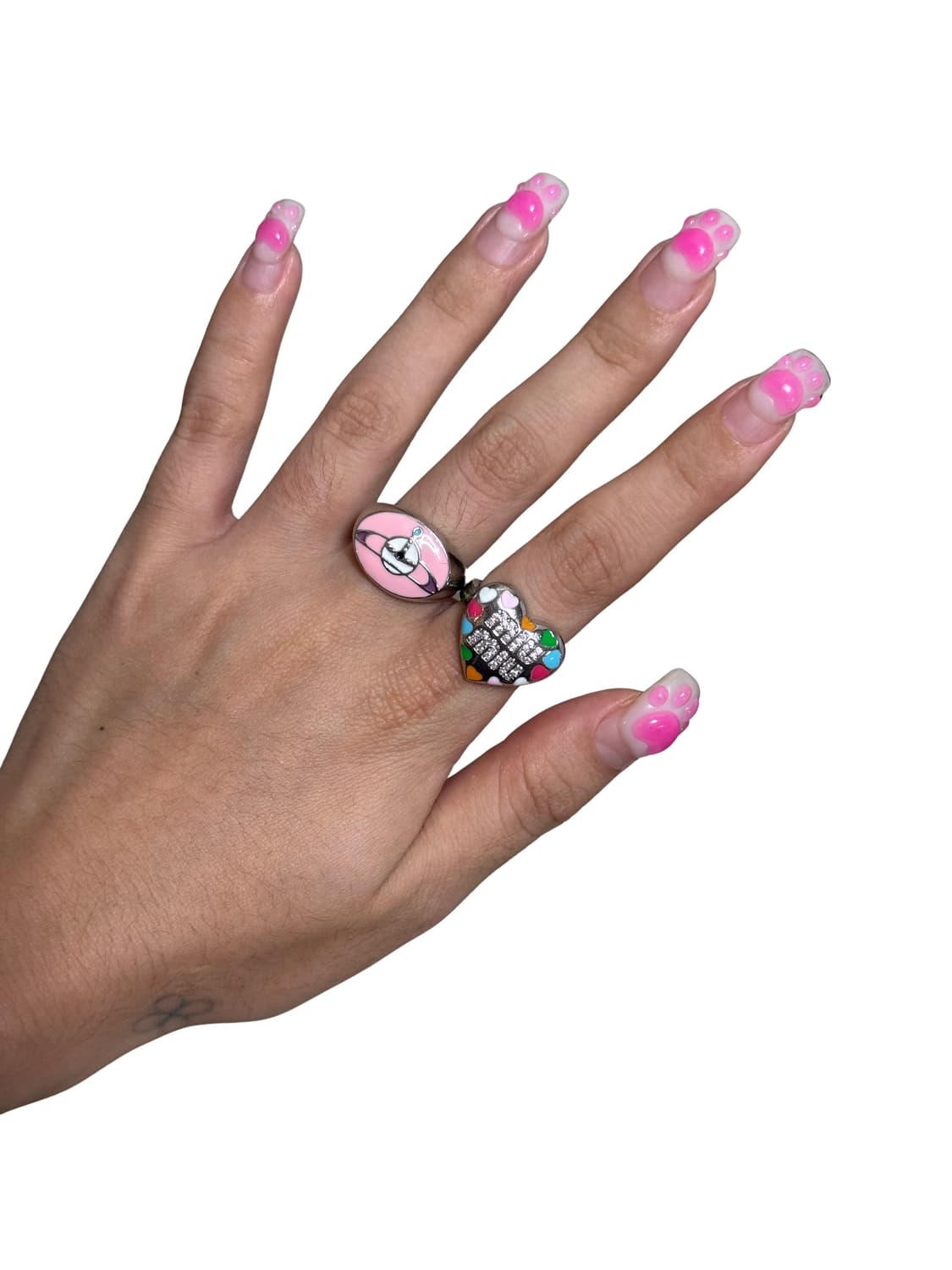 Vtg rings 빈티지 갸루 펑크 y2k 반지 상품이미지1