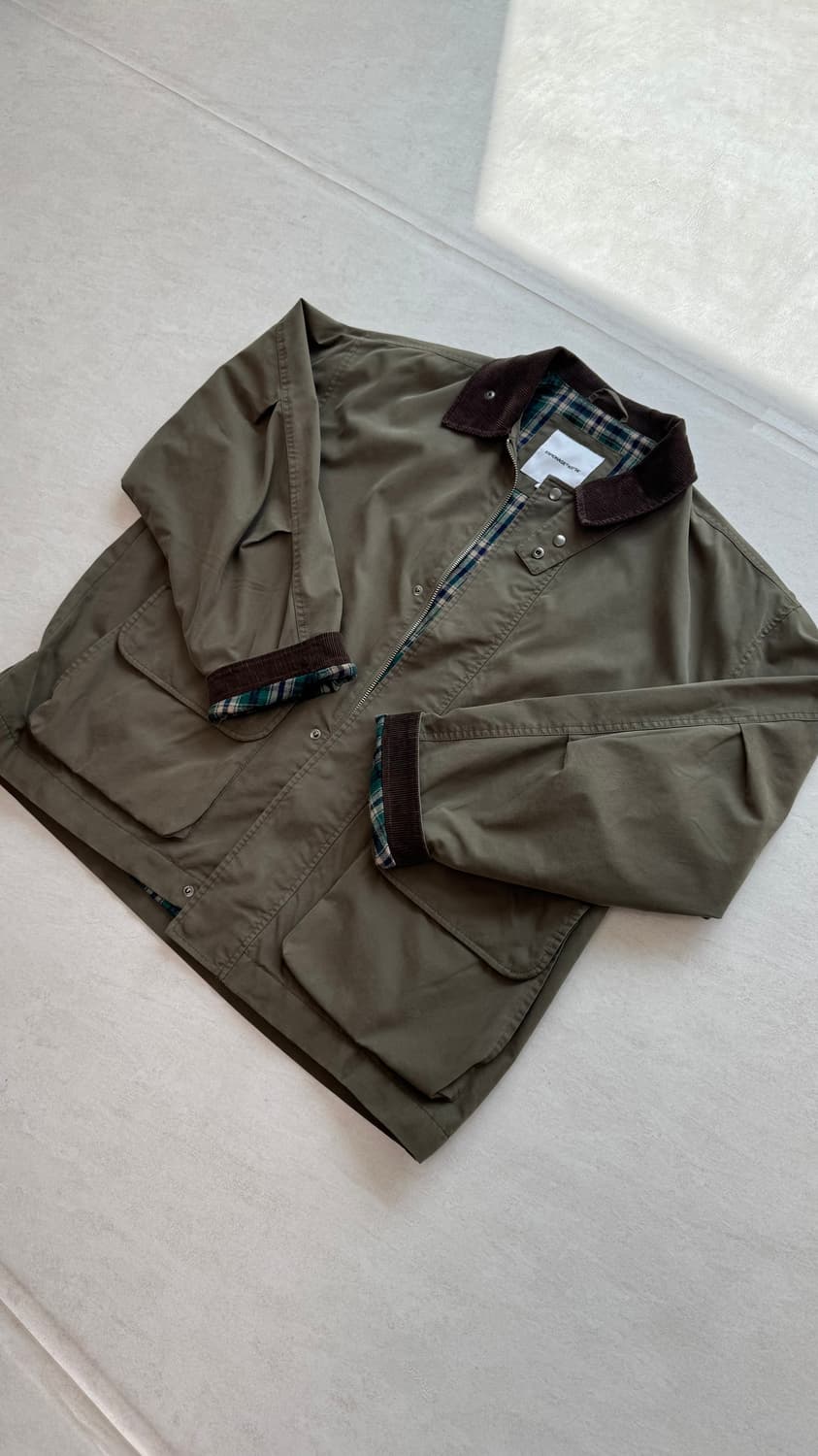 에스피오나지 헌팅 자켓 L 카키 상품이미지2