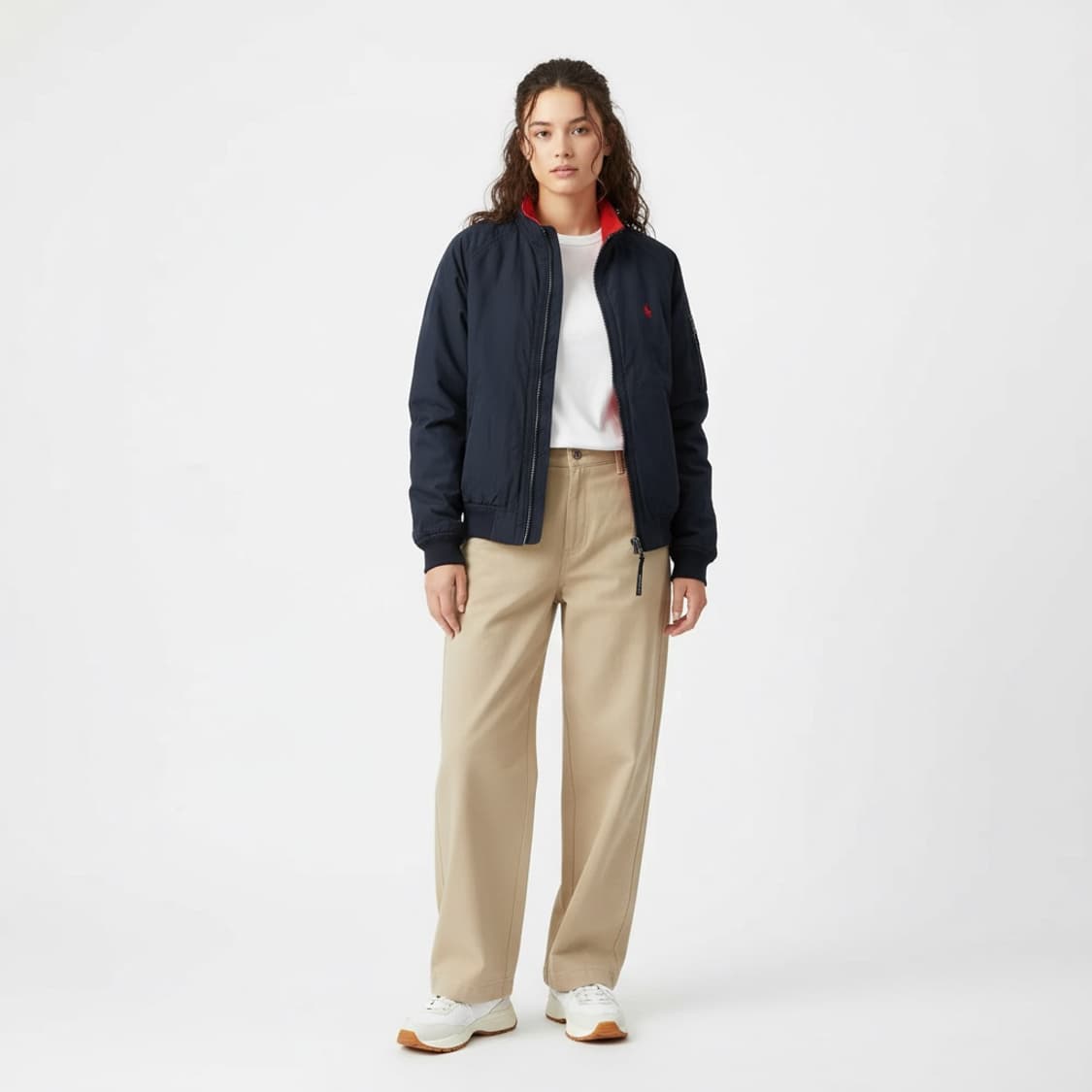 [1/M] 폴로 랄프로렌 네이비 마운틴 블루종 자켓 여성 빈티지 상품이미지1