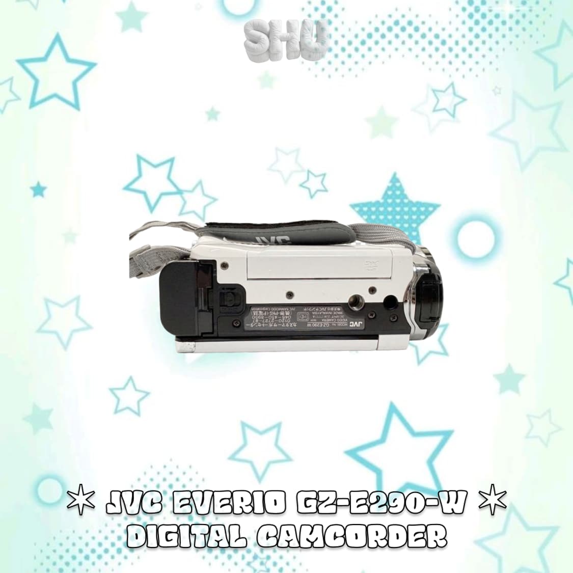 JVC GZ-E290-W 빈티지 캠코더 화이트 상품이미지6