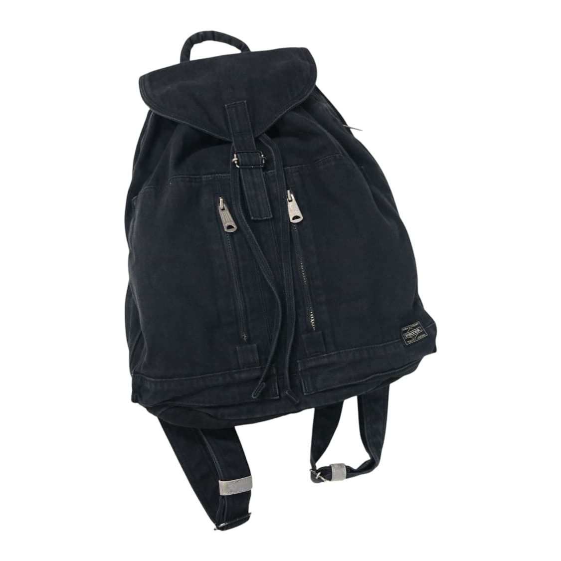 PORTER 포터 요시다컴퍼니 블랙 코튼 캔버스 백팩 상품이미지1