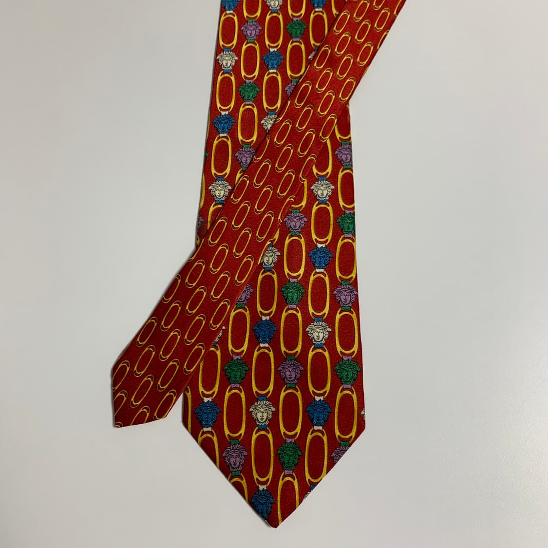 베르사체(VERSACE) 모노그램 명품 이태리넥타이 100실크 A등급 상품이미지3