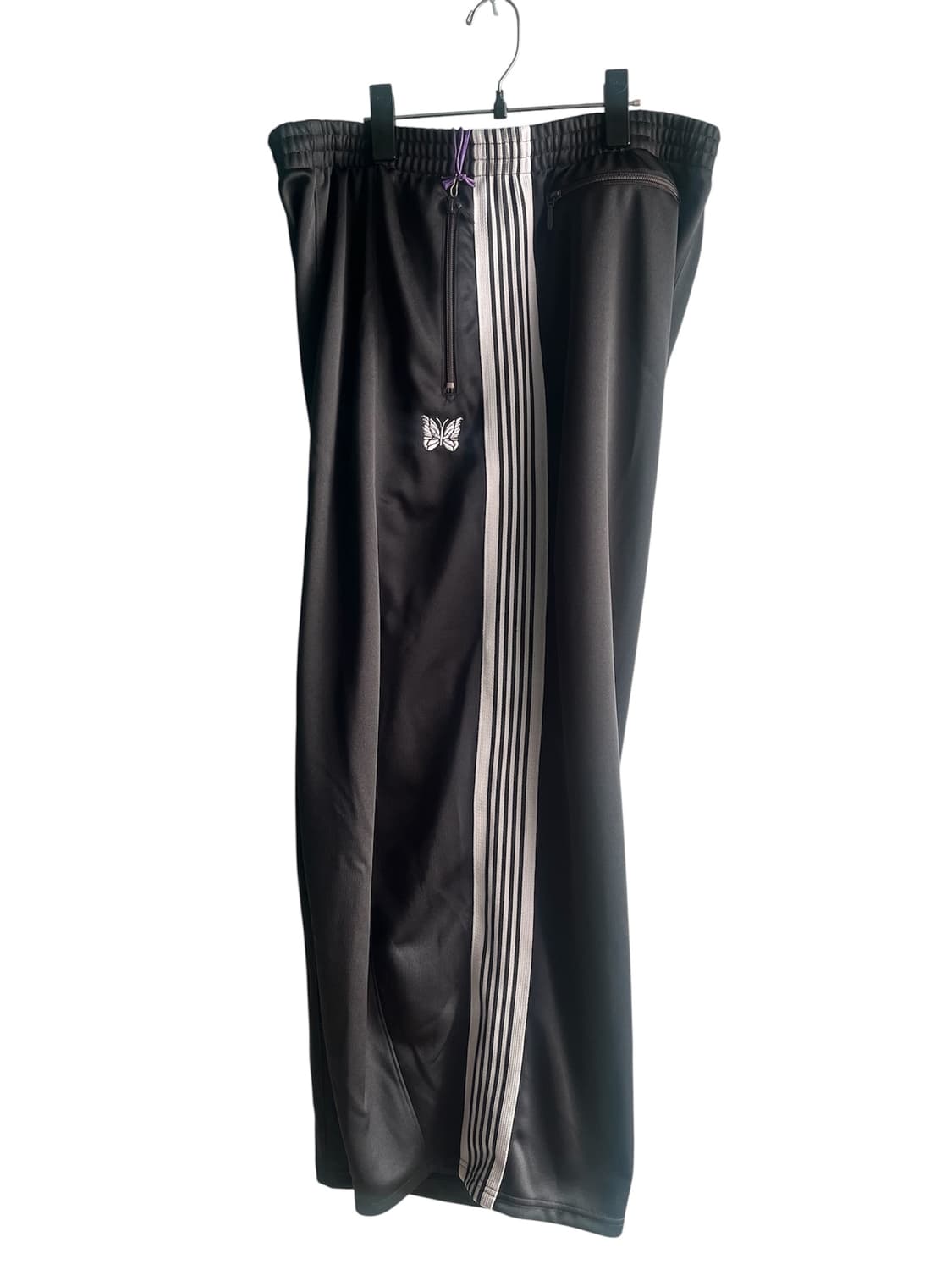 [L] 니들스 H.D 트랙팬츠 차콜 화이트 상품이미지1