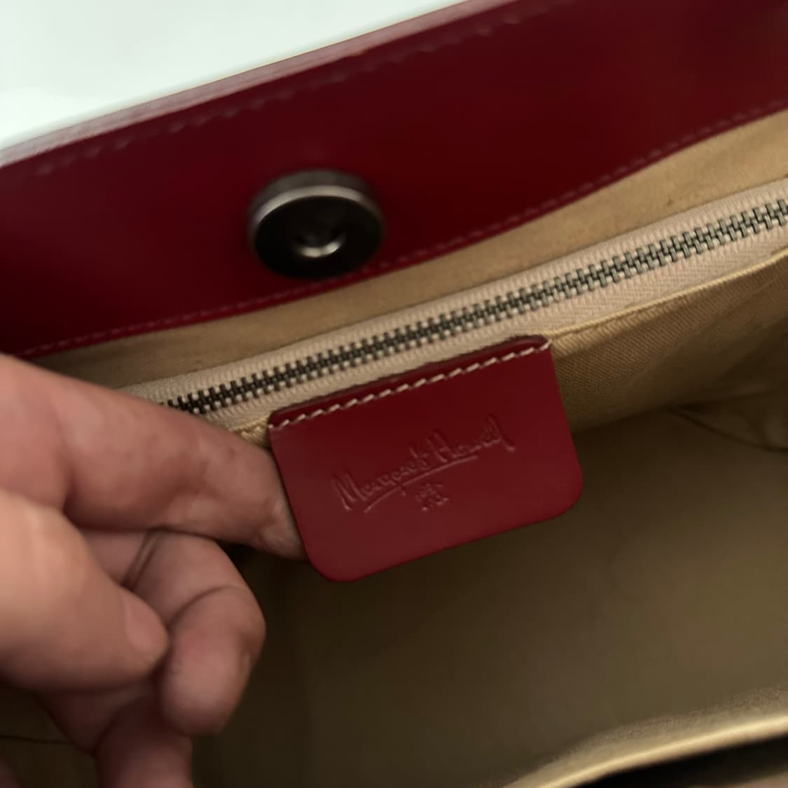 마가렛호웰 margaret howell 가죽 토트백 상품이미지6