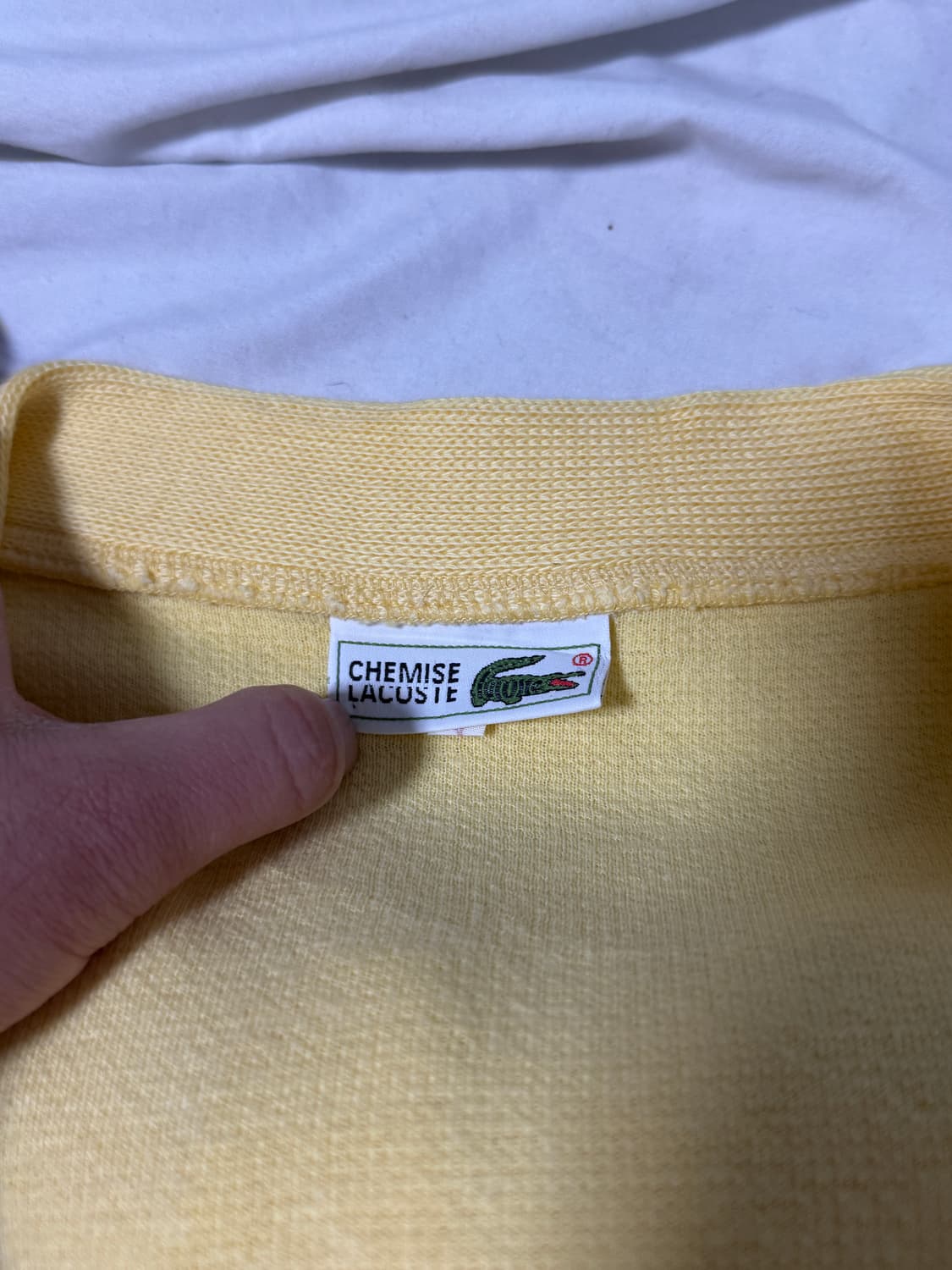 라코스테 코튼 니트 가디건 상품이미지4