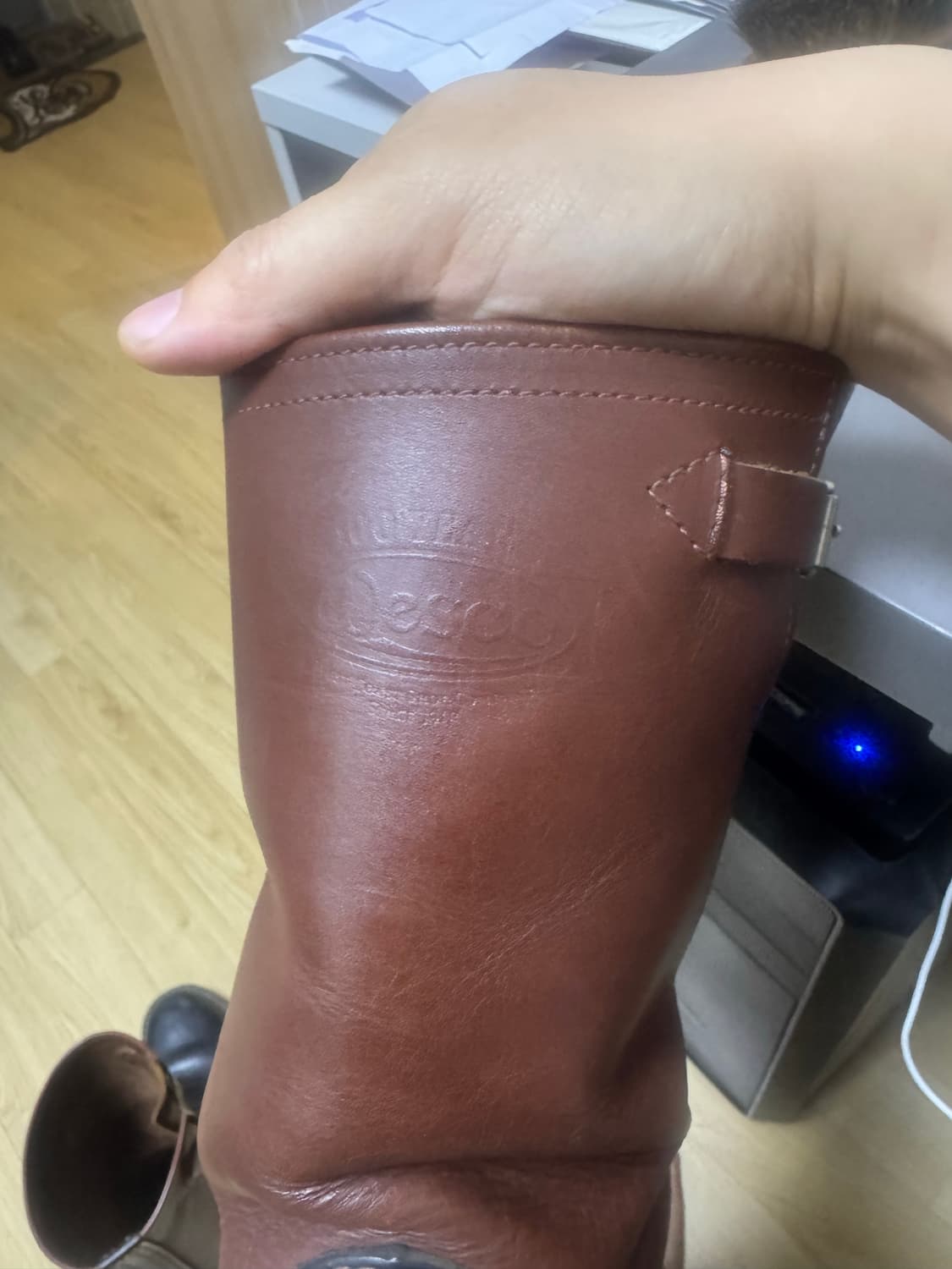 Wesco 투톤 엔지니어 부츠 9D 상품이미지10