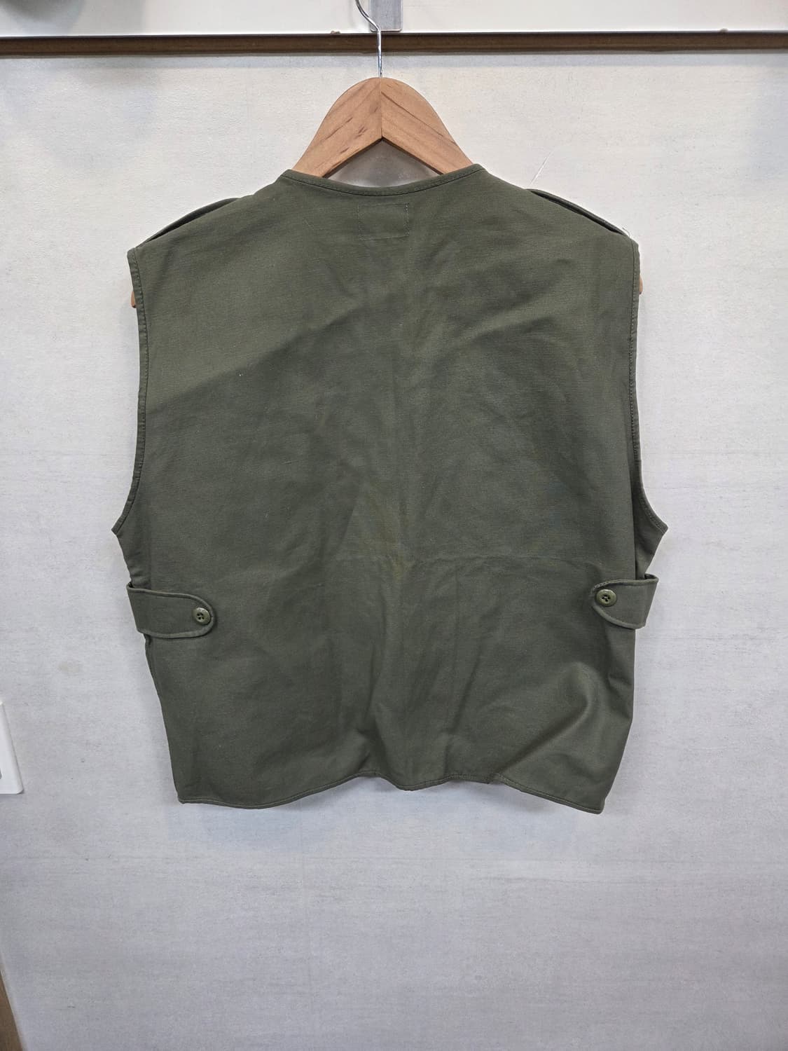 밀리터리 견장 멀티포켓 조끼 m 레귤러 상품이미지2