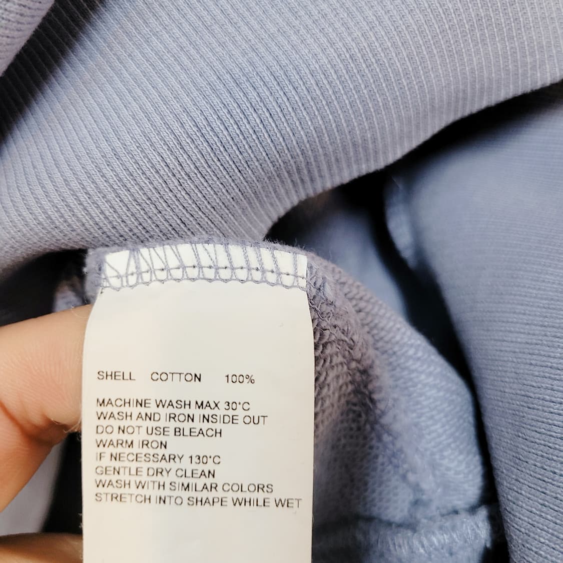 L) 비바스튜디오 스몰로고 맨투맨  상품이미지6