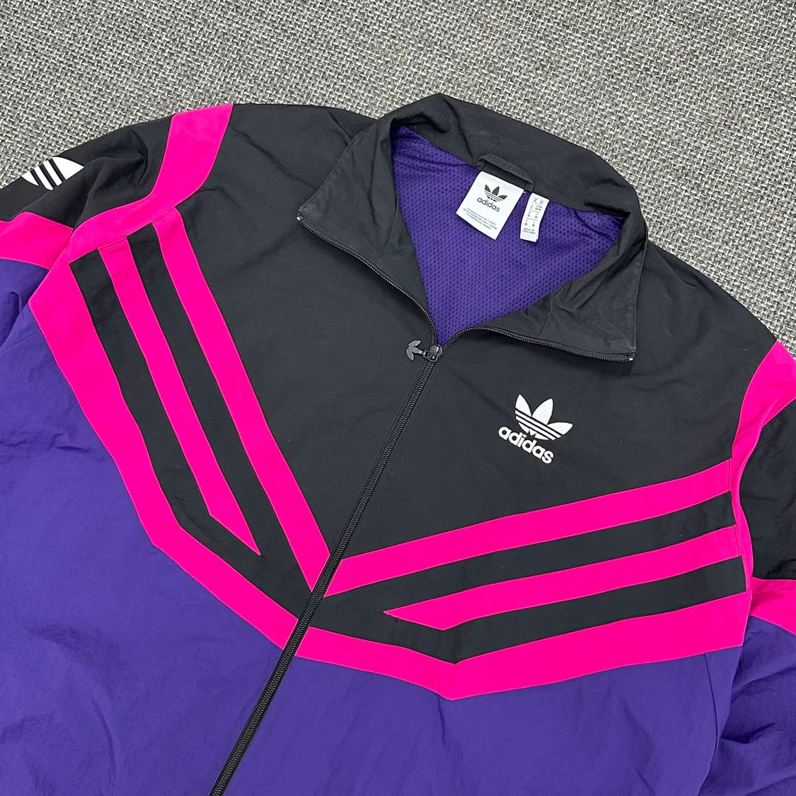아디다스 신형 우븐 레트로 점퍼 바람막이 M 상품이미지4