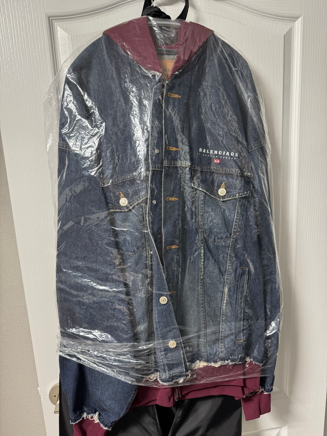 발렌시아가 레이어드 데님 자켓 상품이미지3