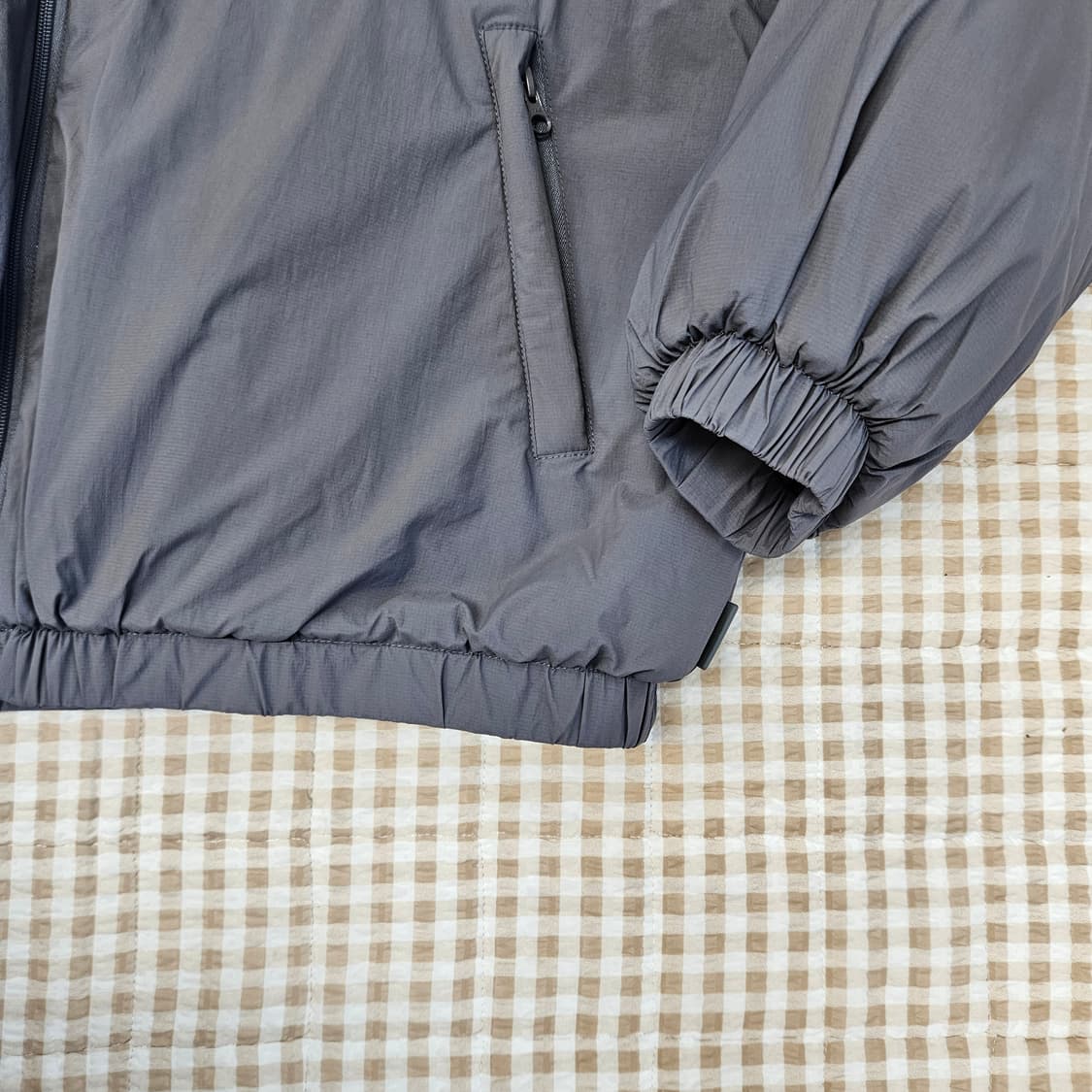 라퍼지스토어 위드쉘 퍼프 숏 패딩 남자100 상품이미지4