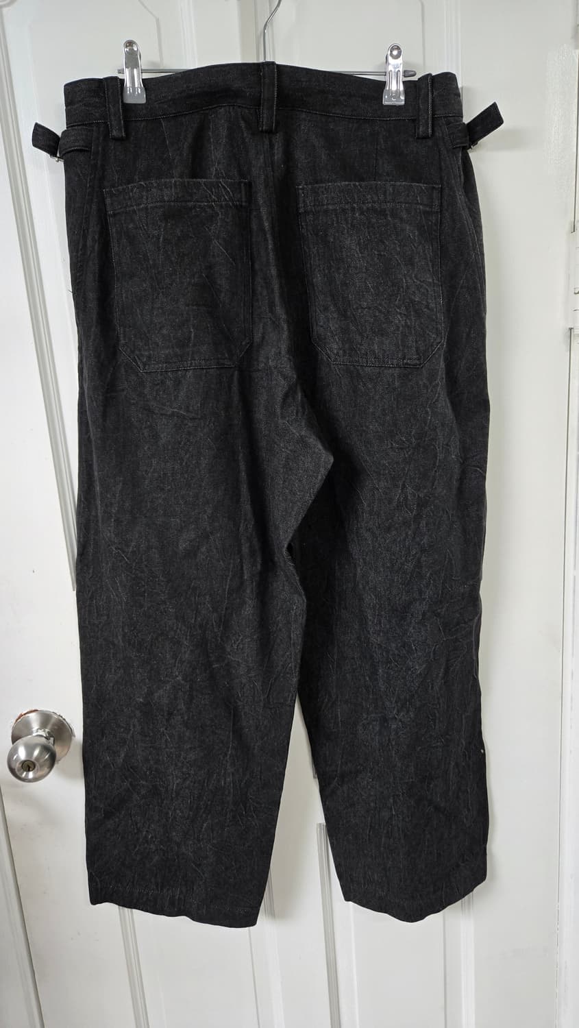 After pray 애프터 프레이 챠콜 투턱 데님팬츠 상품이미지4