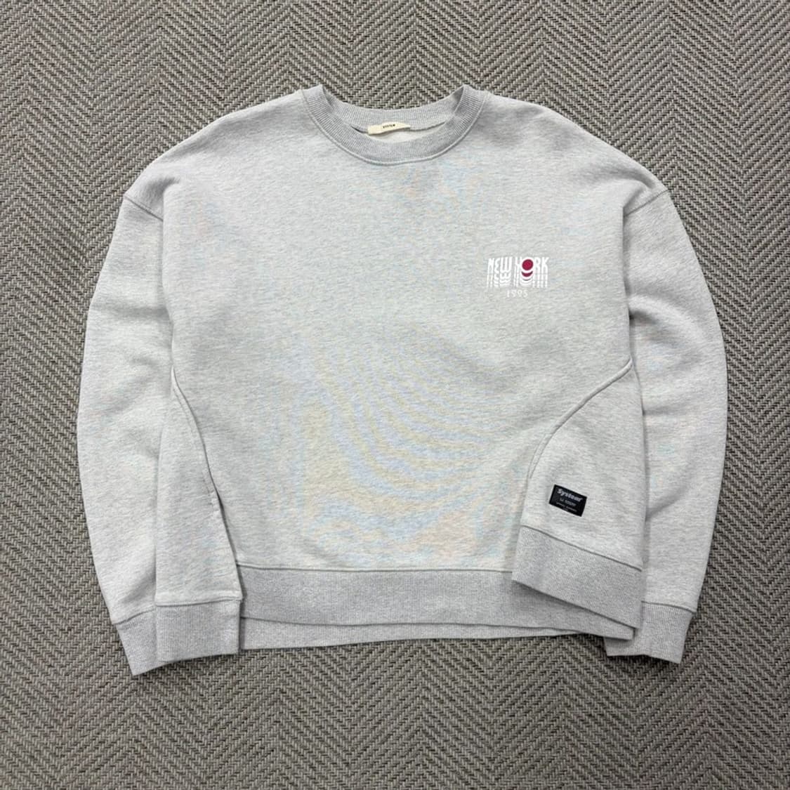 시스템 뉴욕그래픽 맨투맨 v2608 상품이미지1