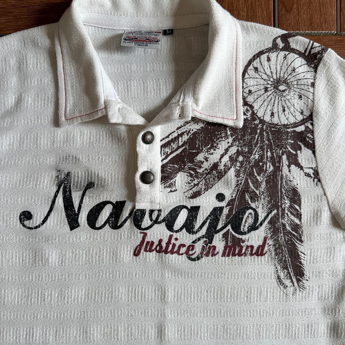 Rack Bird navajo cotton 1/2 tee 상품이미지4