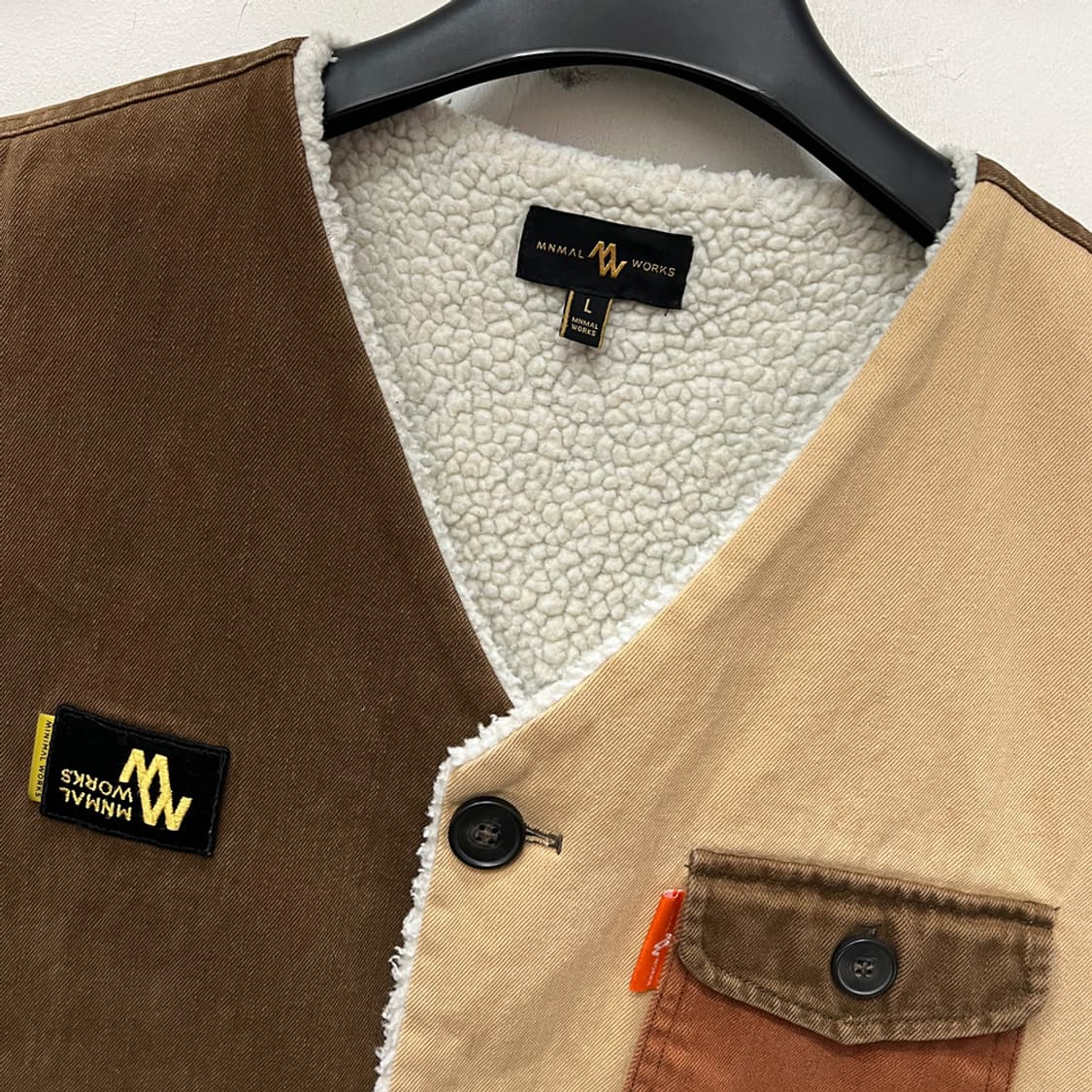 미니멀웍스 쉐르파 아메카지 베스트 조끼 L 상품이미지3