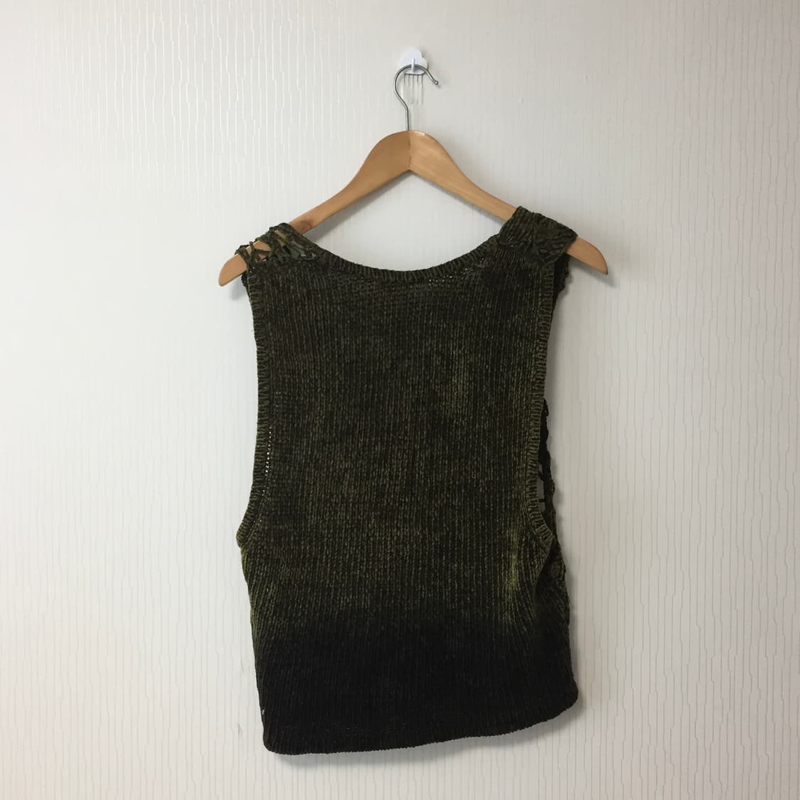 일본 빈티지 뜨개 조끼 가디건 모리걸 코디 상품이미지2