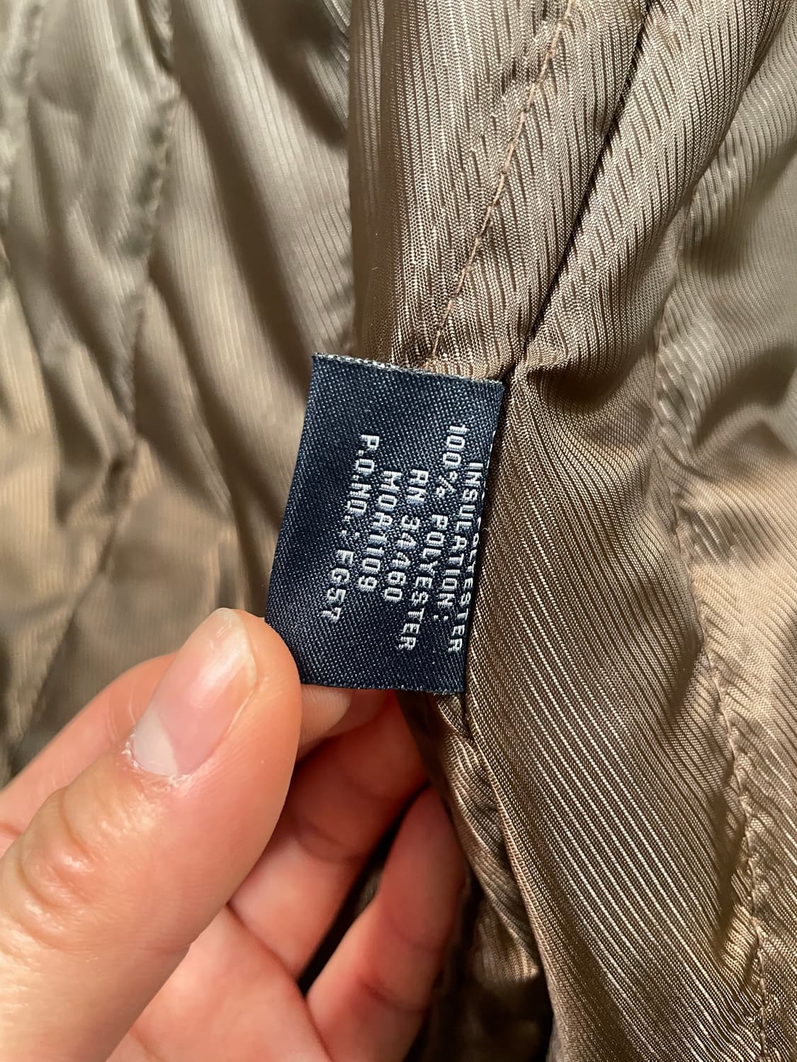 런던포그 스웨이드 블루종 자켓 상품이미지9