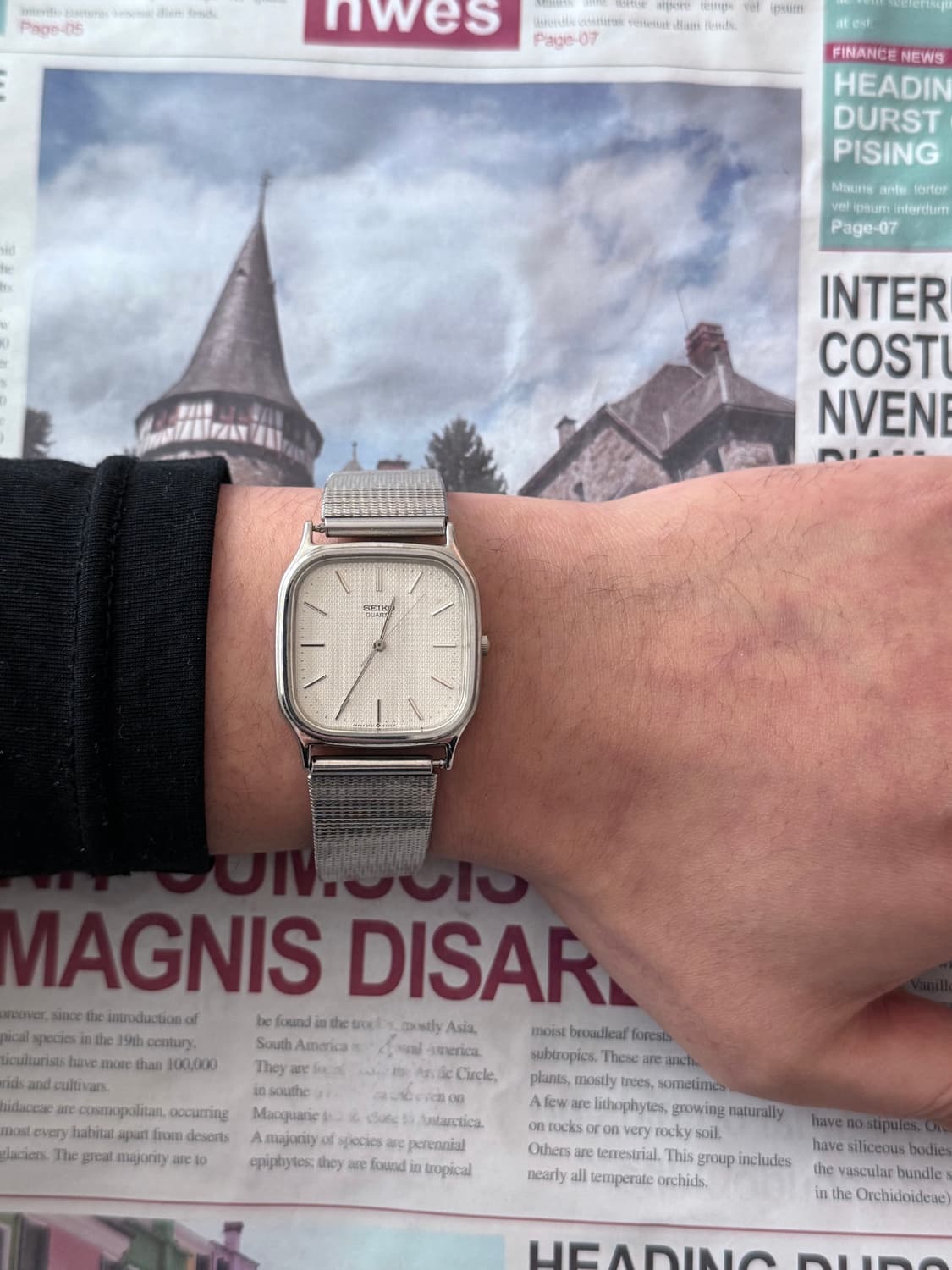 세이코 Seiko [희귀] NHK 각인 빈티지 세이코 쿼츠 (Seiko  상품이미지4