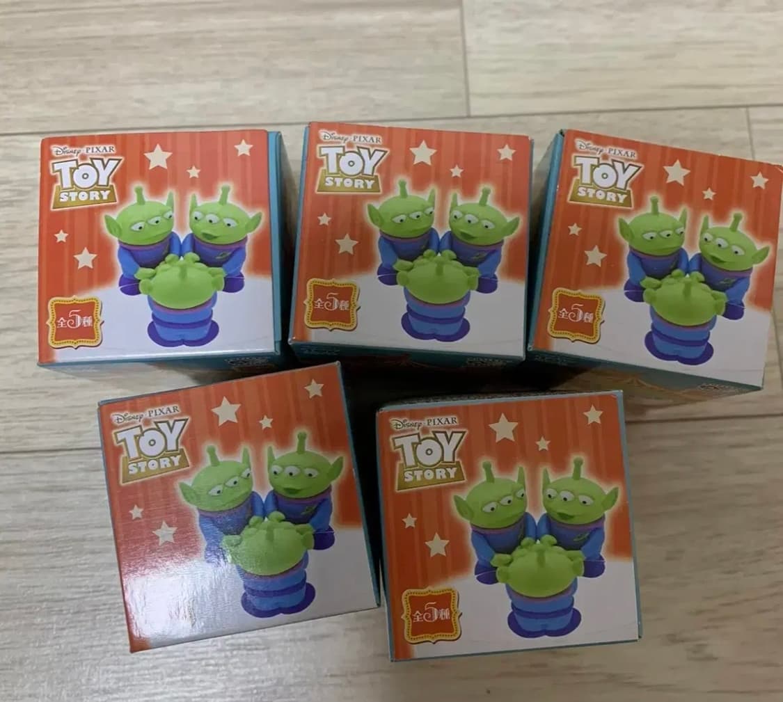 푸티토 컵위의 토이스토리 피규어 5종 상품이미지1