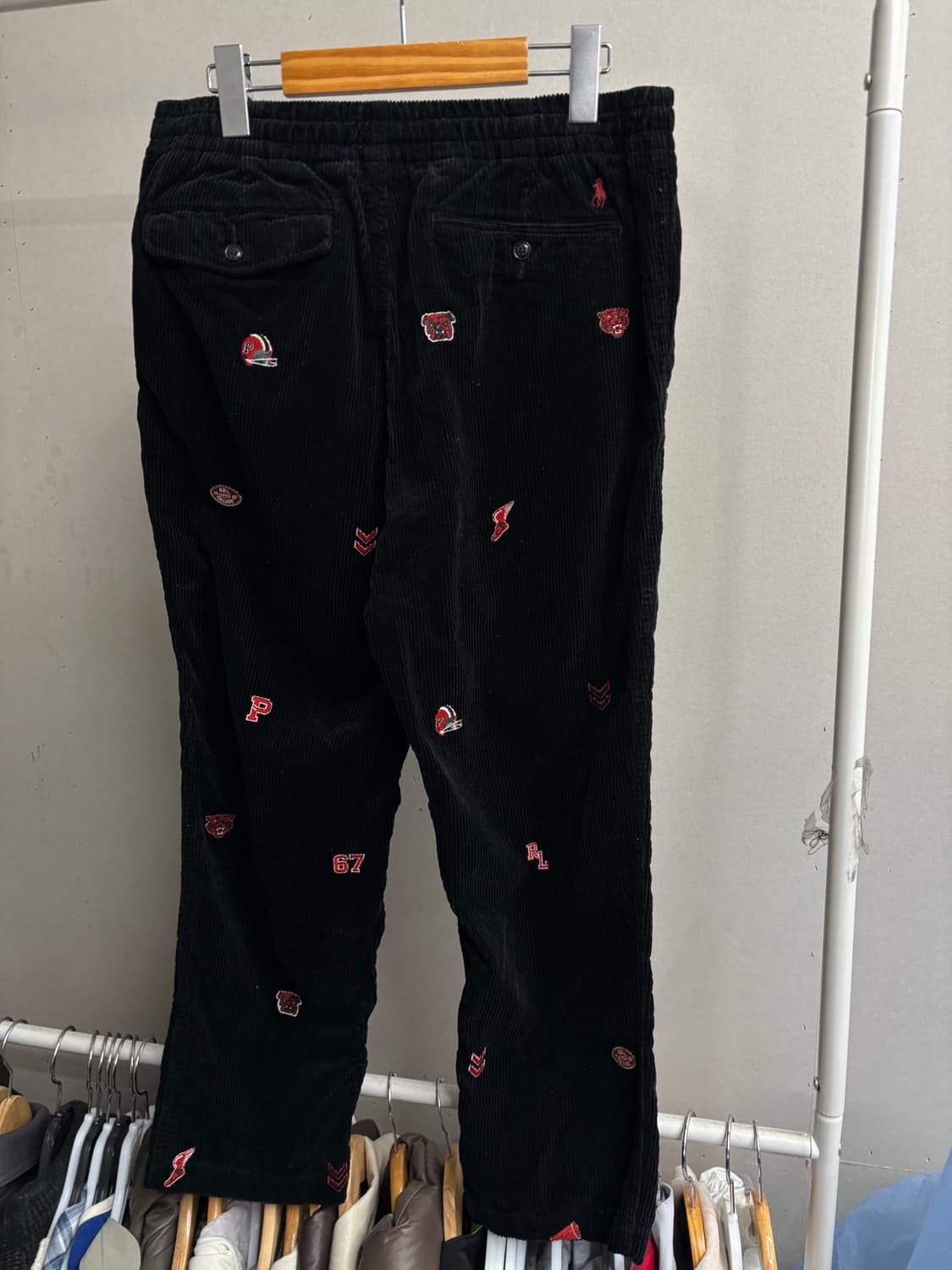 폴로 자수 코듀로이 팬츠 상품이미지4