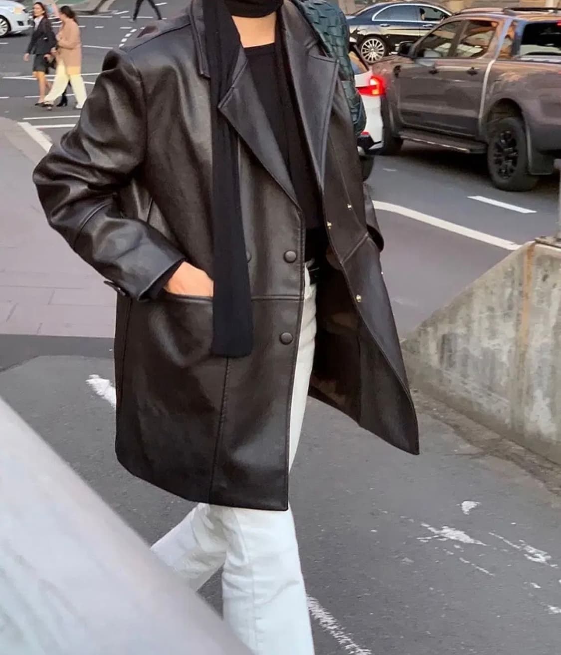 에이치모드 레더자켓 상품이미지2