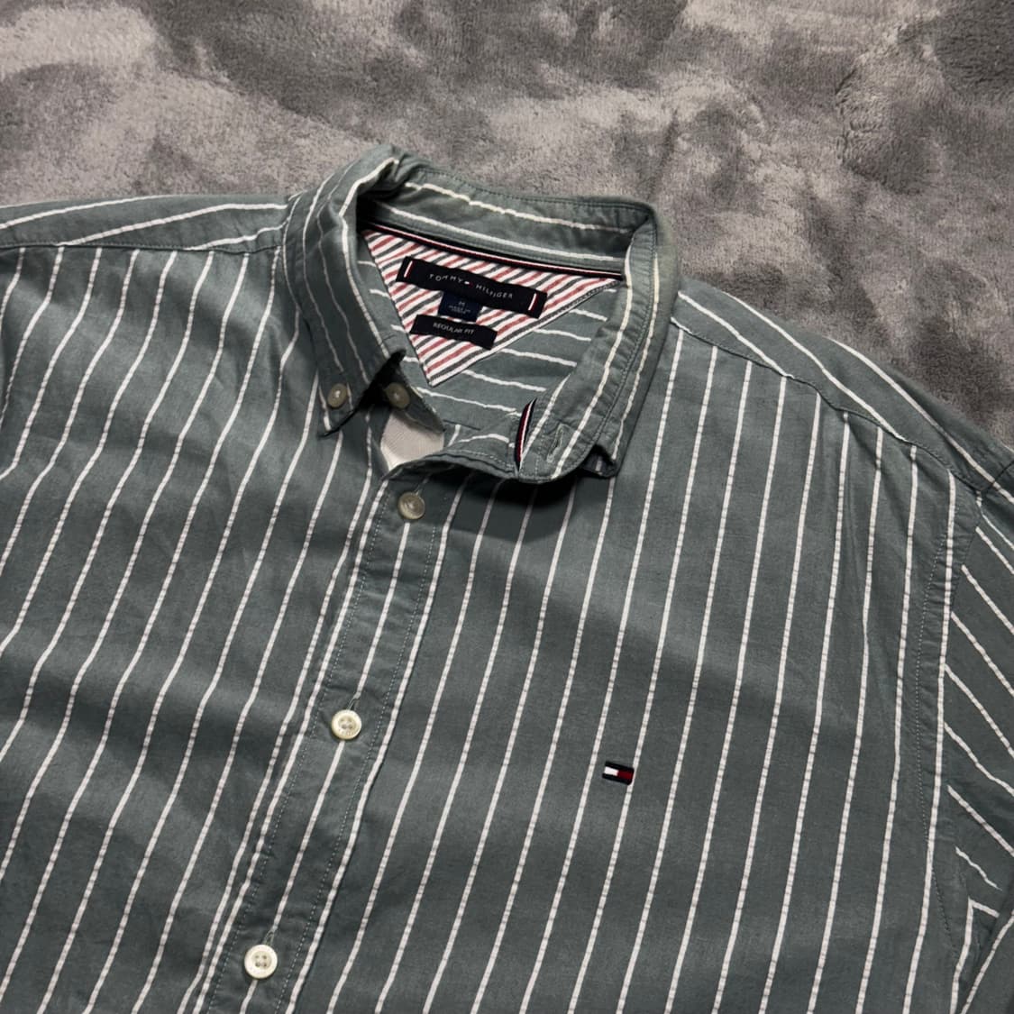 타미힐피거 레귤러핏 스트라이프 셔츠 상품이미지3