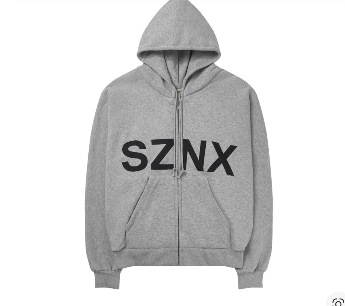 이지 후드집업 그레이 HD-10 칸예 상품이미지1