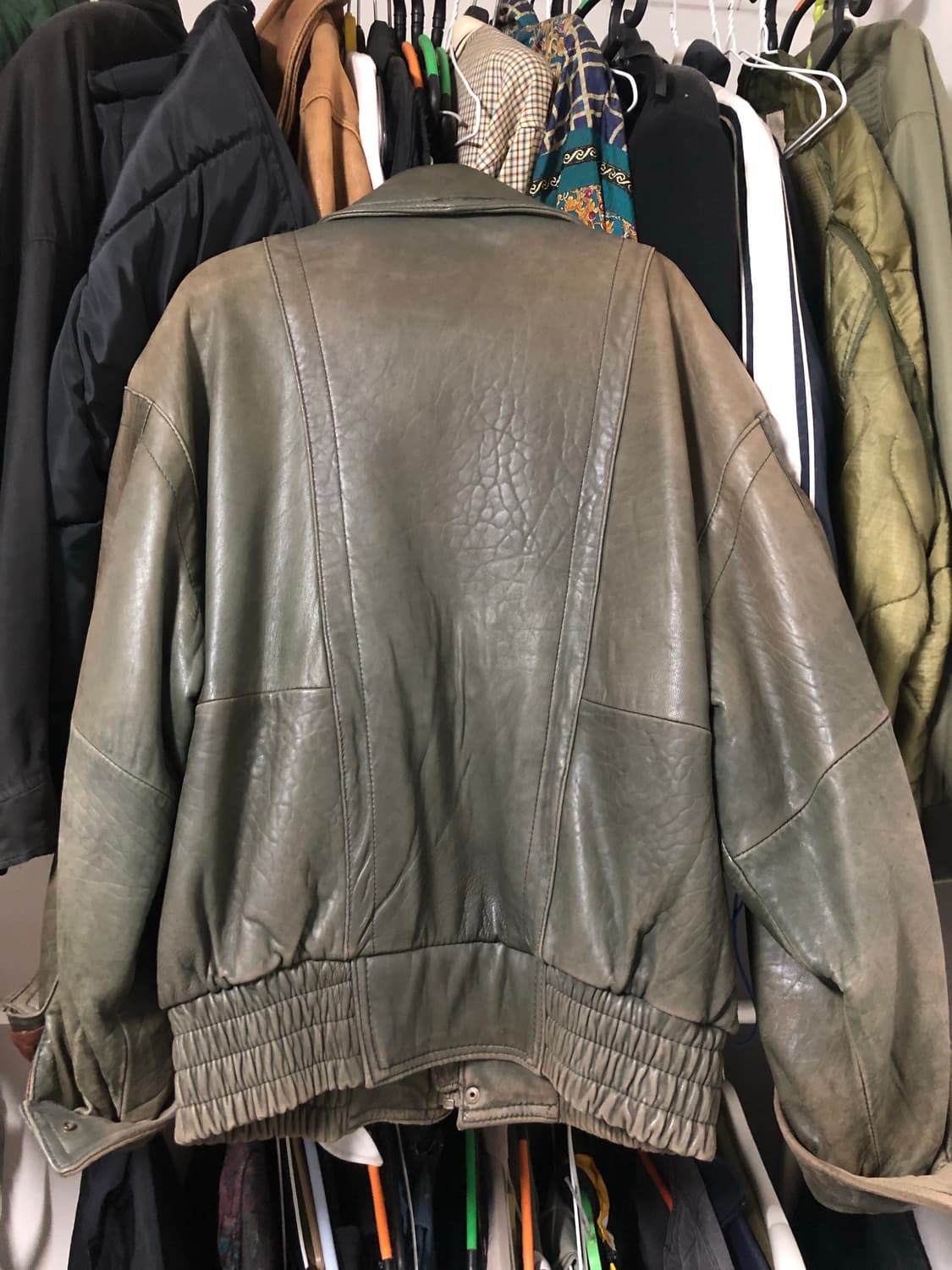 빈티지 가죽자켓 상품이미지4