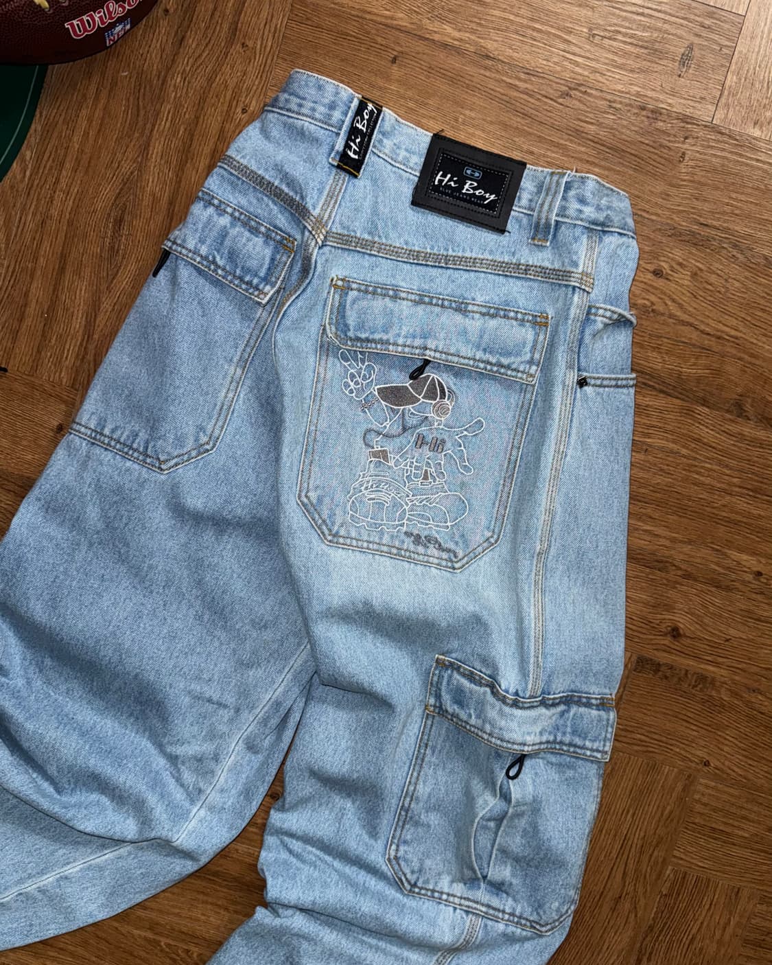 올드스쿨 데님 카고 상품이미지2