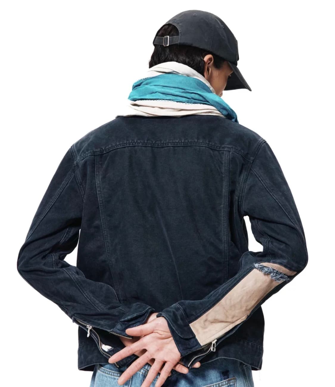 [XL] XLIM ep8 05 jacket navy 엑슬림 청자켓 상품이미지4